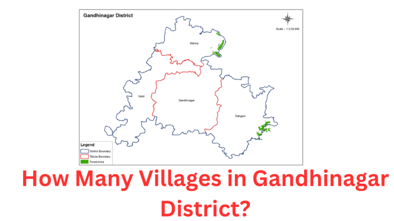 How Many Villages in Gandhinagar District?