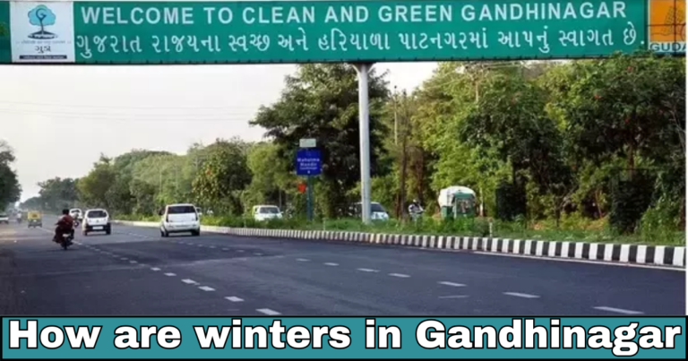 How are winters in Gandhinagar