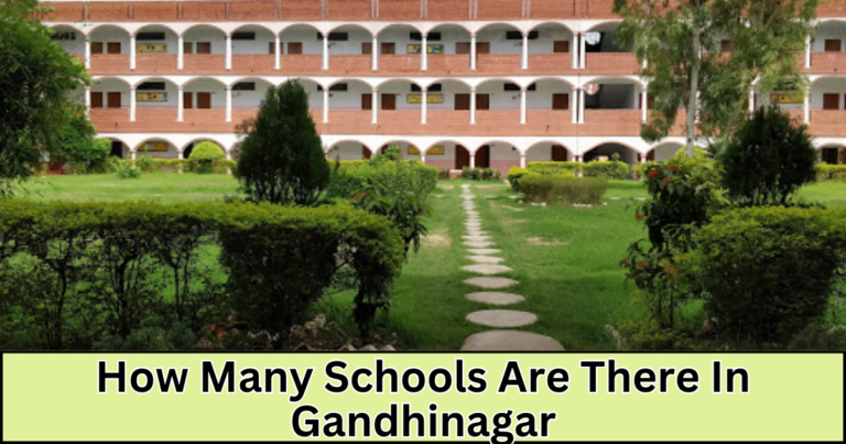 how many schools are there in gandhinagar