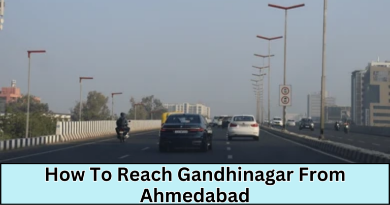 how to reach gandhinagar from ahmedabad