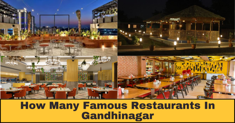 how many famous restaurants in gandhinagar