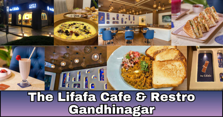 The Lifafa Cafe & Restro Gandhinagar: Burgers, Pasta & More!